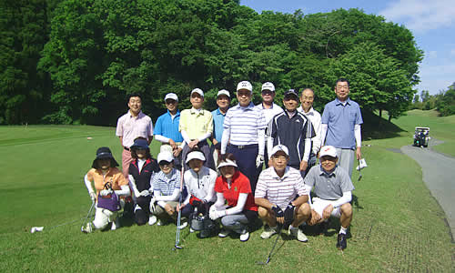 太平洋クラブ　成田コース　お客様とゴルフ