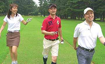 鎌ヶ谷カントリークラブ　お客様とゴルフ