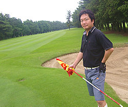 鎌ヶ谷カントリークラブ　お客様とゴルフ